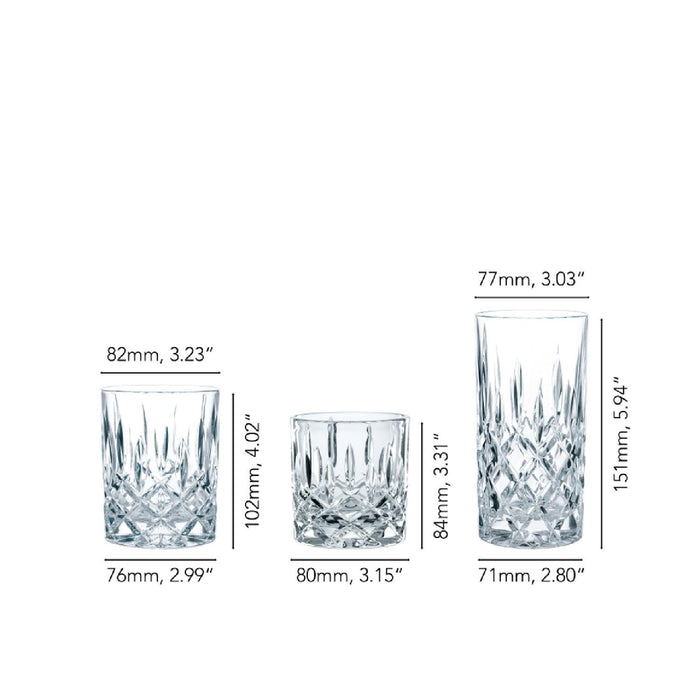 Nachtmann Noblesse Becher Set, 18 tlg.