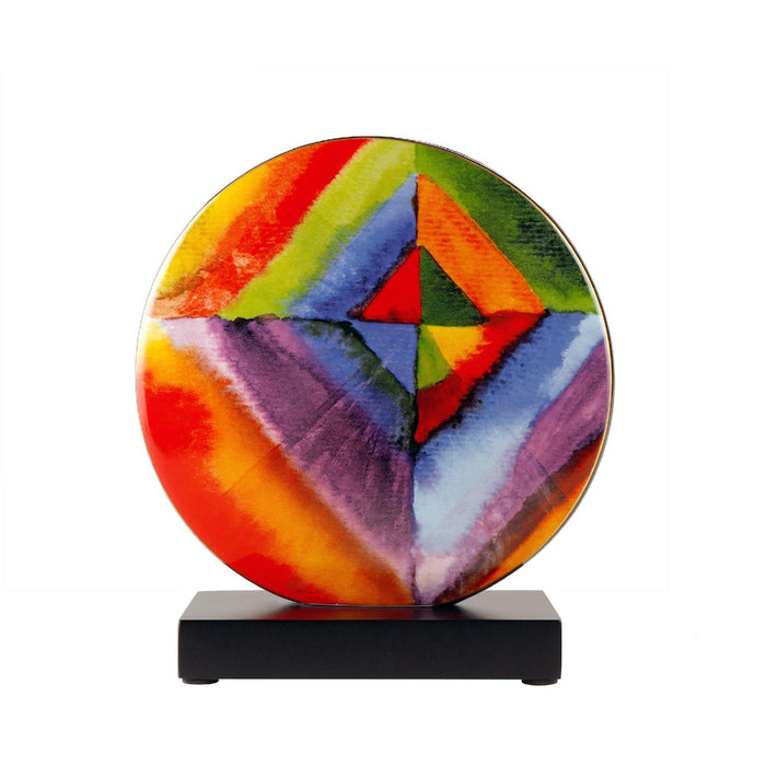 Goebel Wassily Kandinsky - Quadrate / Farbstudie - Vase, 21 cm