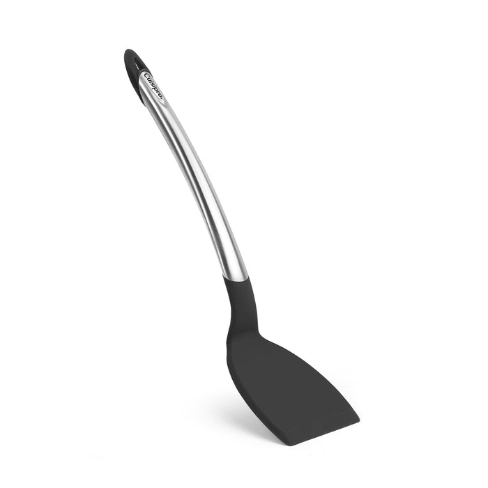 CUISIPRO Elegance - Wender aus satiniertem Edelstahl, schwarz, 32 cm