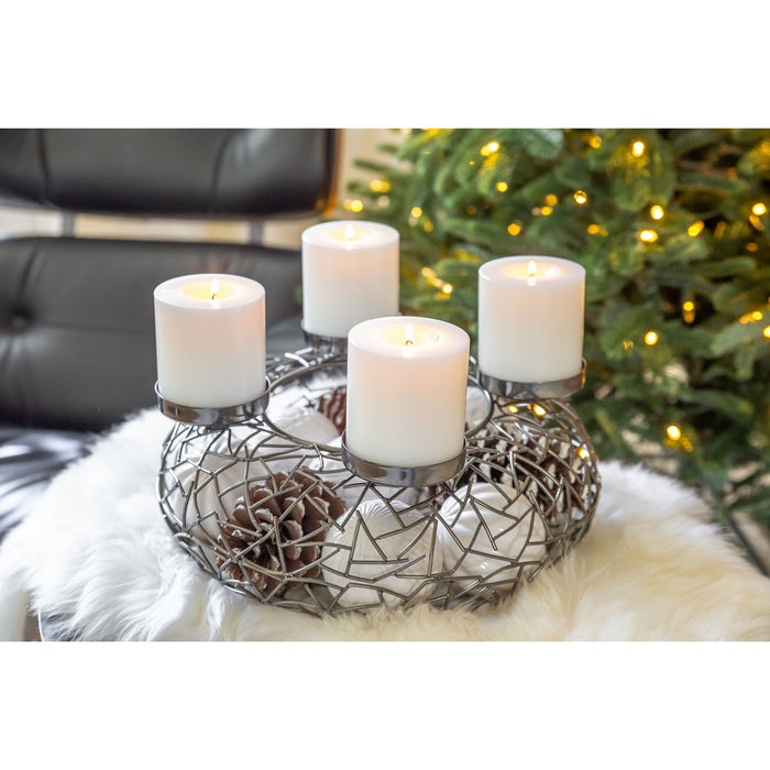 EDZARD Adventskranz Milano Ø 35 cm