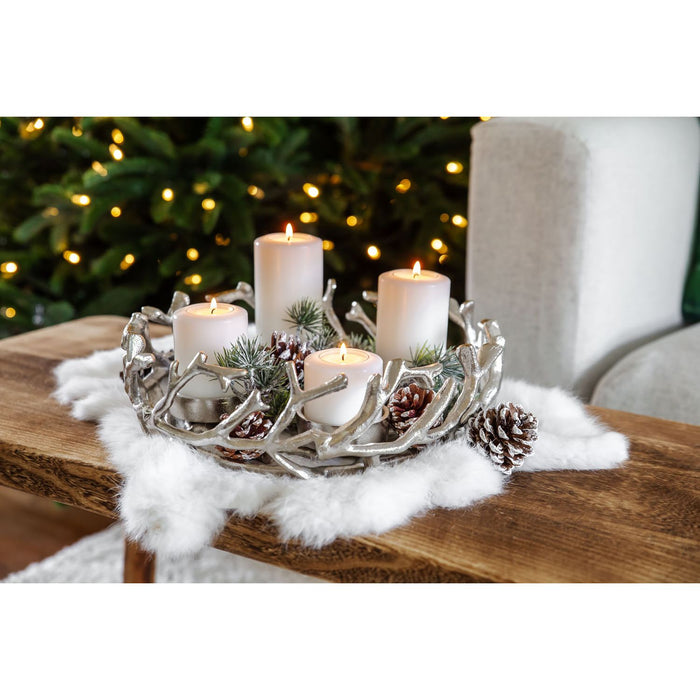 EDZARD Teelichthalter Cornelius Ø 6 cm 4er 6/8/10/12Pine