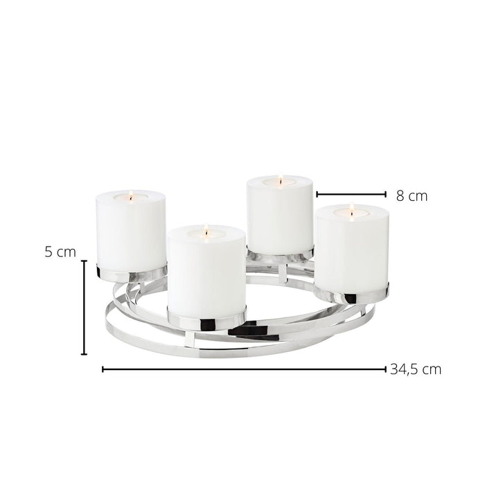 EDZARD Adventskranz Annabel Ø 34 cm