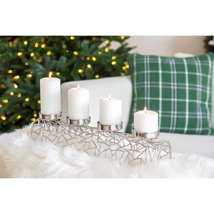 EDZARD Teelichthalter Cornelius Ø 6 cm 4er 6/8/10/12Pine