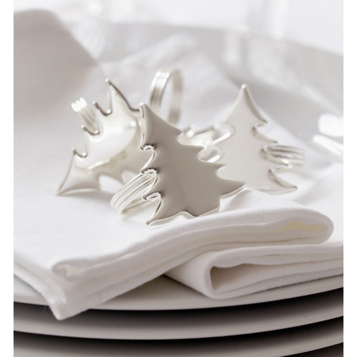 EDZARD Serviettenring Tanne 4er Satz H 5 cm