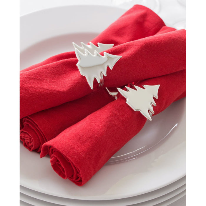 EDZARD Serviettenring Tanne 4er Satz H 5 cm