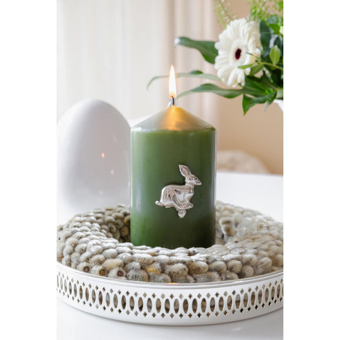 EDZARD Kerzenpin Hase 4er Satz H 4 cm