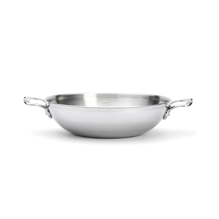De Buyer ABGERUNDETER WOK MIT 2 GRIFFEN AFFINITY Ø32CM