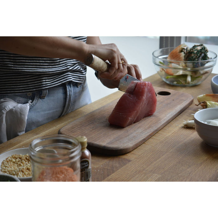 MIYABI Santokumesser, 18 cm | Braun