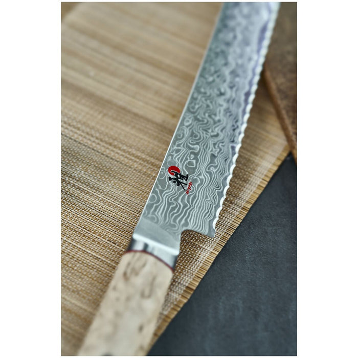 MIYABI Brotmesser, 23 cm | Braun