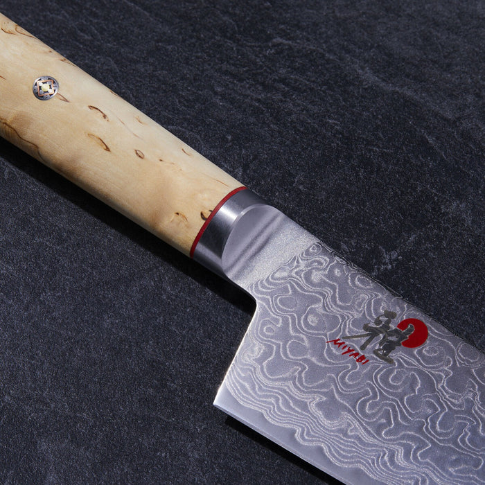 MIYABI Rocking Santoku, 18 cm | Braun