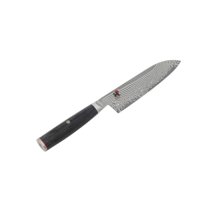 MIYABI Santokumesser, 18 cm | Schwarz
