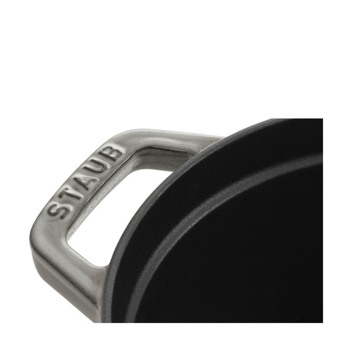 STAUB Cocotte, 37 cm | Graphit-Grau | oval | Gusseisen