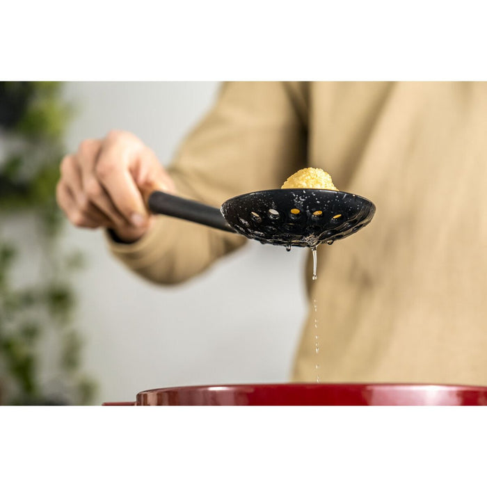 STAUB Schaumkelle, 31 cm | Schwarz | Silikon