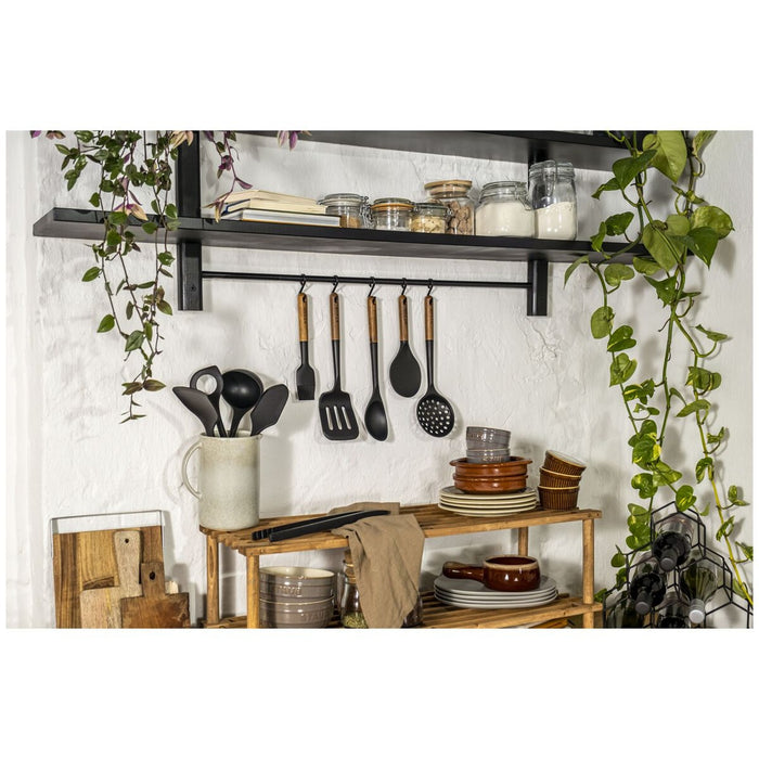 STAUB Wokwender, 31 cm | Schwarz | Silikon