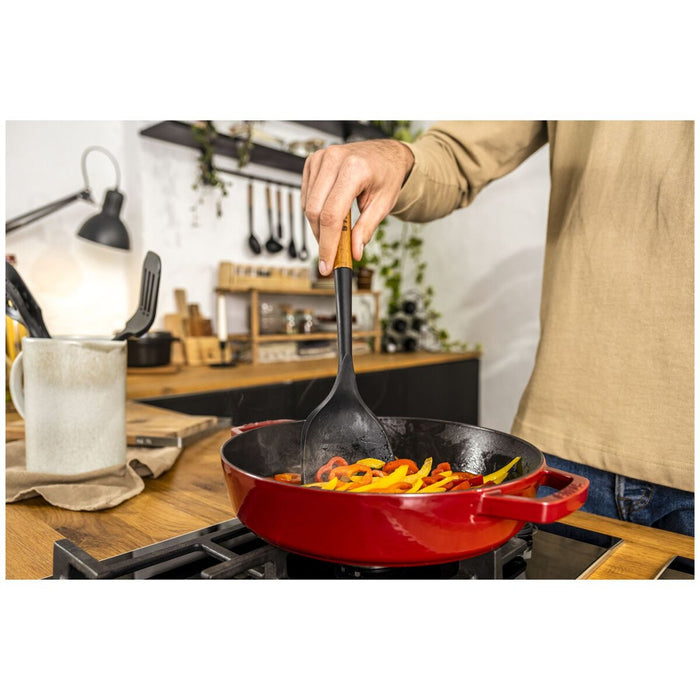 STAUB Wokwender, 31 cm | Schwarz | Silikon