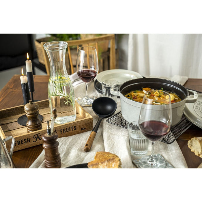 STAUB Suppenkelle, 31 cm | Schwarz | Silikon