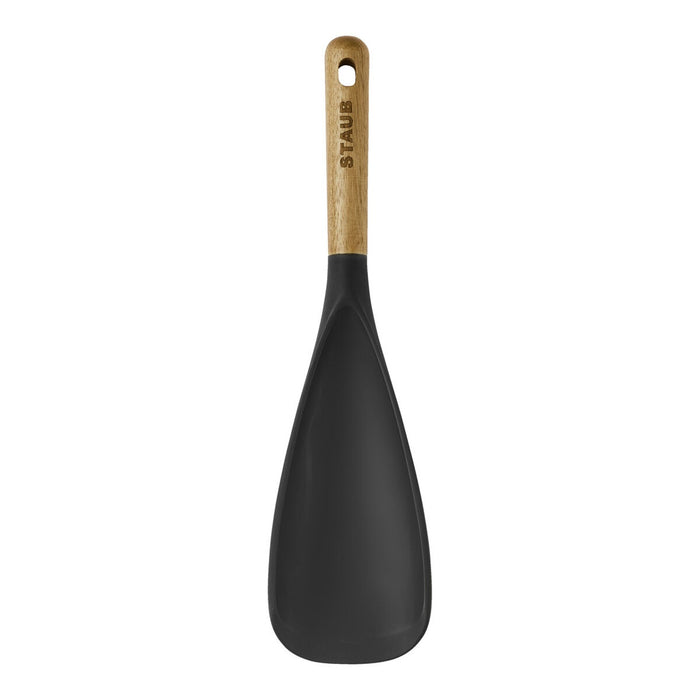 STAUB Mehrzwecklöffel, 30 cm | Schwarz | Silikon