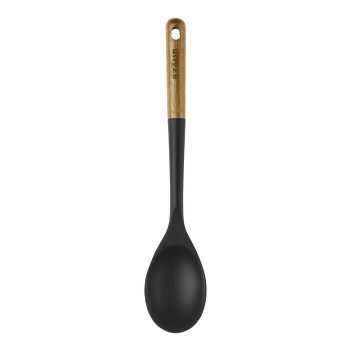 STAUB Servierlöffel, 31 cm | Schwarz | Silikon