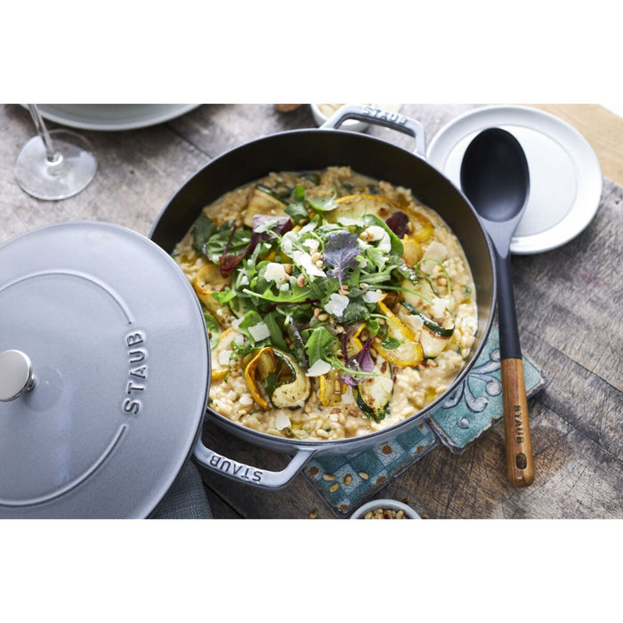 STAUB Servierlöffel, 31 cm | Schwarz | Silikon