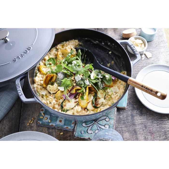 STAUB Servierlöffel, 31 cm | Schwarz | Silikon