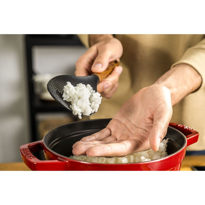 STAUB Reislöffel, 22 cm | Schwarz | Silikon