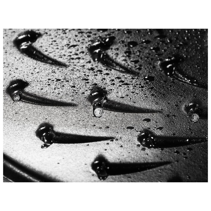 STAUB Bräter mit Chistera Drop-Structure, 28 cm | Grenadine-Rot | rund | Gusseisen