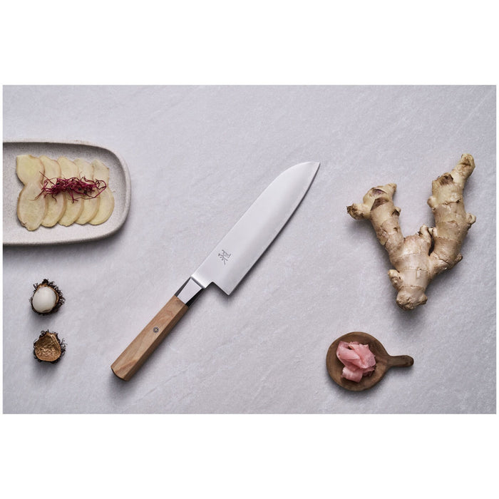 MIYABI Santokumesser, 18 cm | Beige