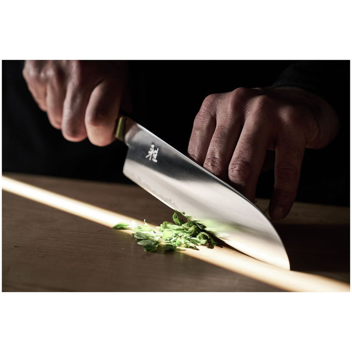 MIYABI Santokumesser, 18 cm | Beige