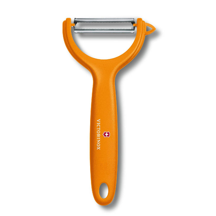Victorinox Tomaten-/Kiwischäler mit rostfreier Zackenschliffklinge, orange