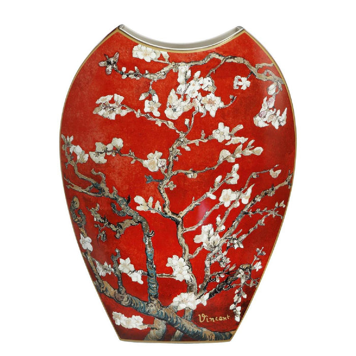 Goebel Vincent van Gogh  - Mandelbaum rot - Vase