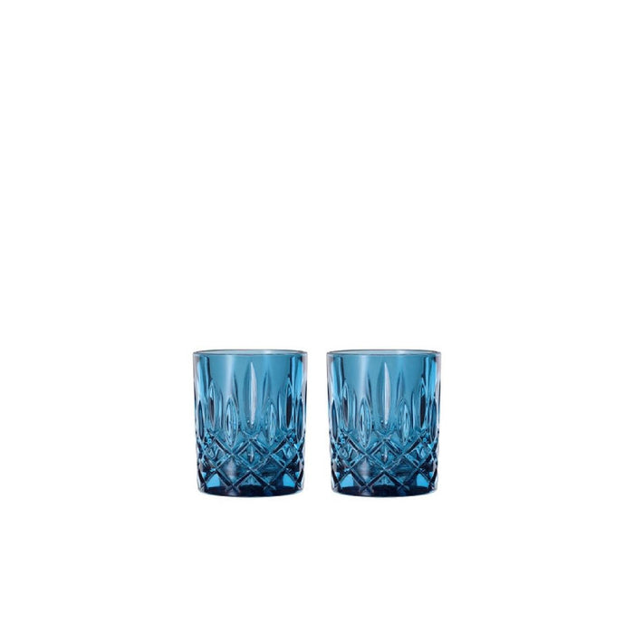 Nachtmann Noblesse Whiskyglas, Whiskybecher vintage blue, 2er-Set