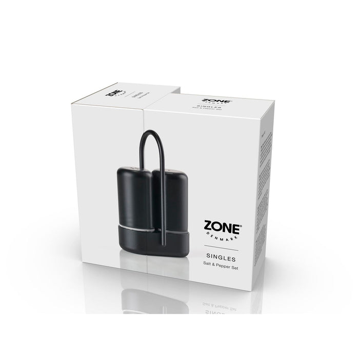 Zone Denmark Salz-Pfefferset Singles 6,5x3x9cm Black