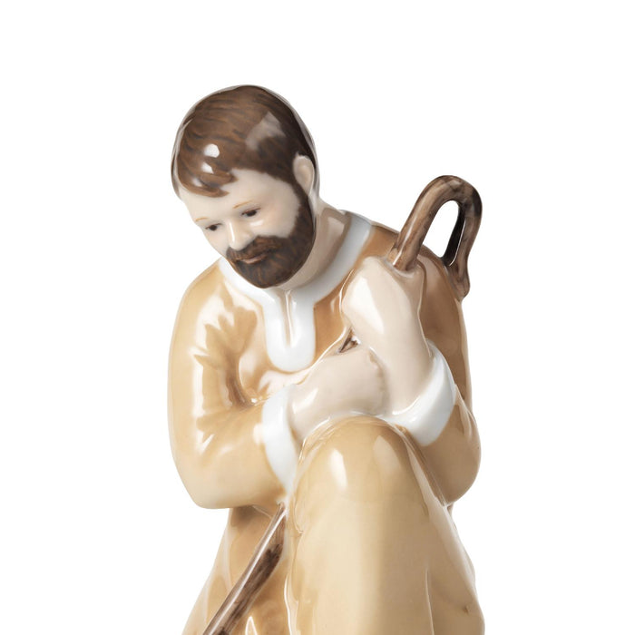 Royal Copenhagen Krippenset, Josef, Maria und Jesuskind, 13 cm, 13 cm, 5,5 cm, 3 Stk.