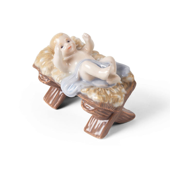 Royal Copenhagen Krippenset, Josef, Maria und Jesuskind, 13 cm, 13 cm, 5,5 cm, 3 Stk.