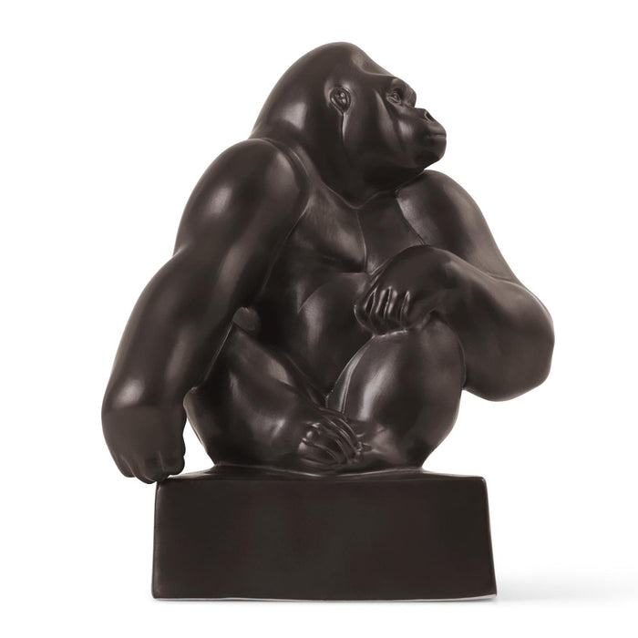Royal Copenhagen Gorilla mit auf der Schulter Ruhendem Kinn, 20 cm