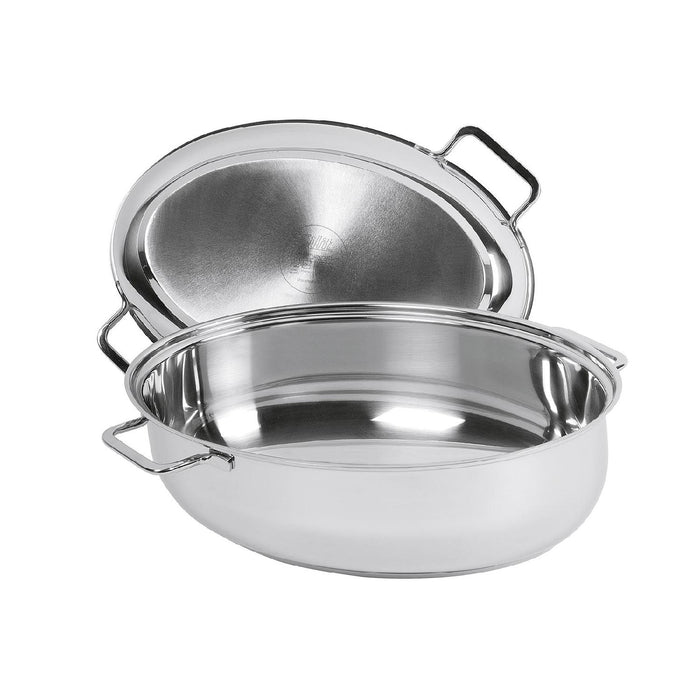 Silit Multibräter mit Deckel 38x 26 cm Edelstahl