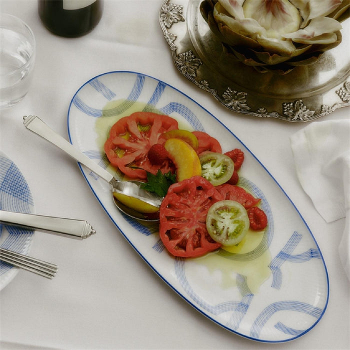 Royal Copenhagen Motif Ovale Schale 37cm