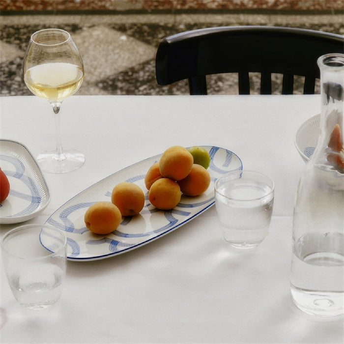 Royal Copenhagen Motif Ovale Schale 37cm