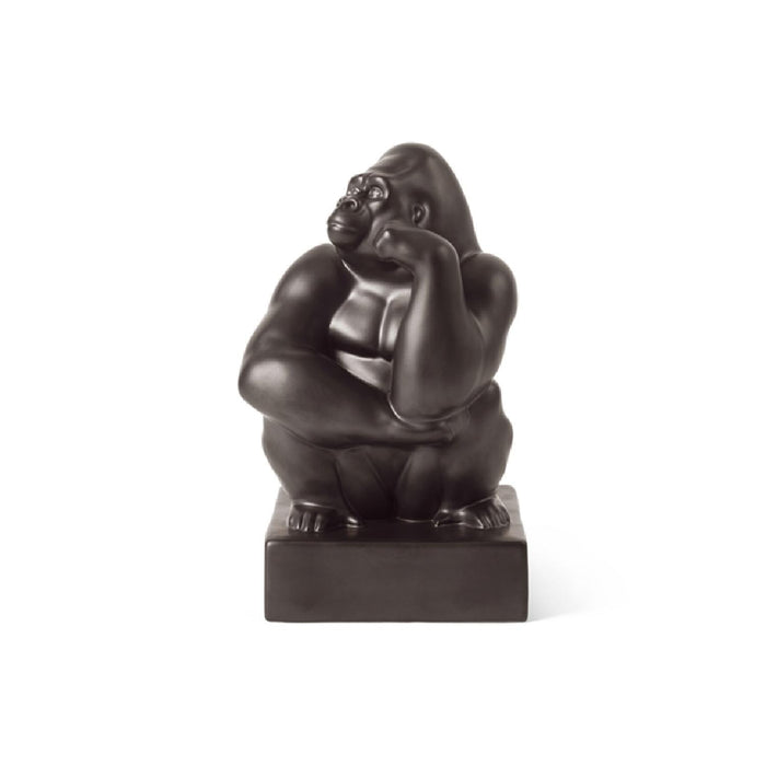 Royal Copenhagen Figurines Gorillamit Hand auf der Wange 21cm