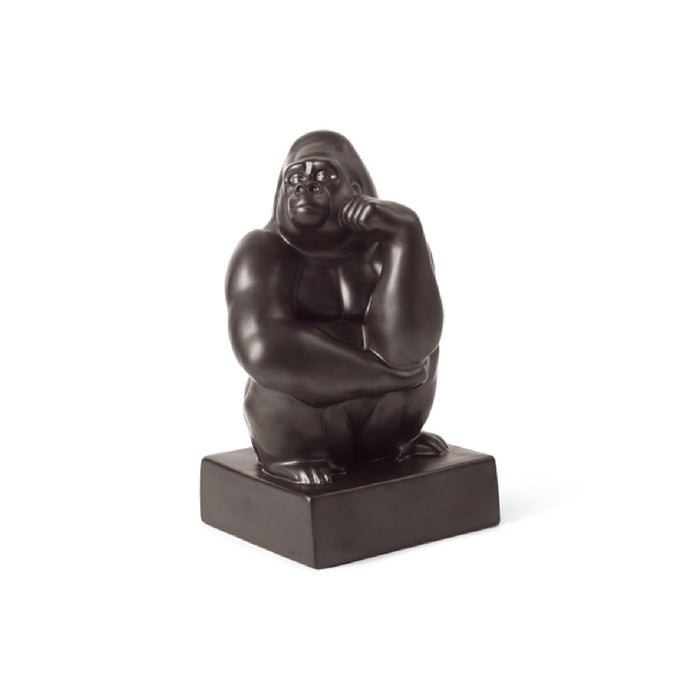 Royal Copenhagen Figurines Gorillamit Hand auf der Wange 21cm