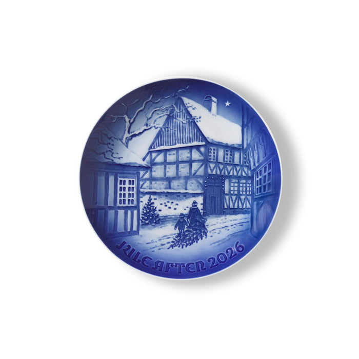 Royal Copenhagen Bing & Grøndahl Weihnachtsteller 2026, Den Gamle By in Aarhus, 18 cm