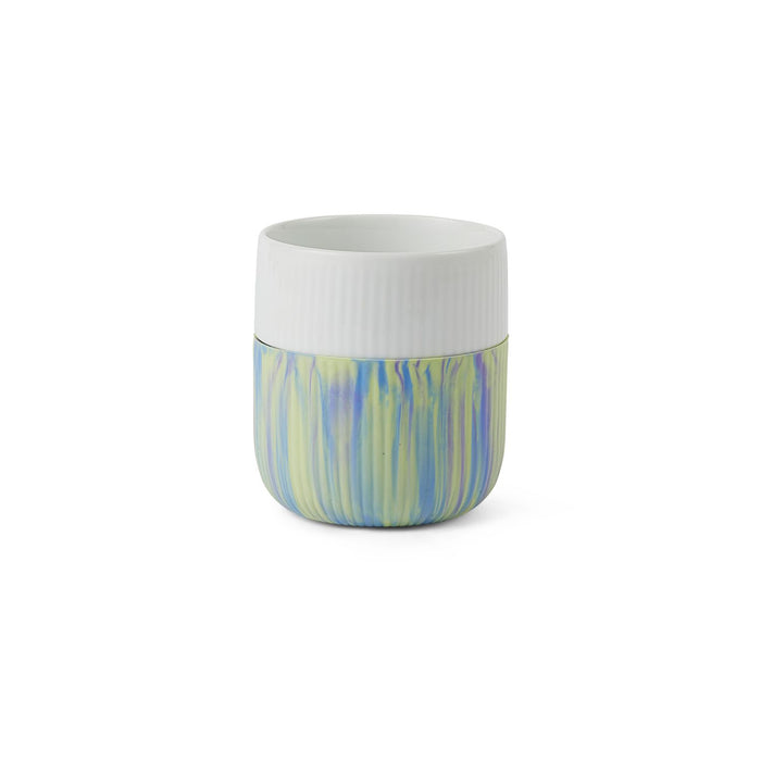 Royal Copenhagen Fluted Contrast Marble Becher, Nothern Lights, 35 cl