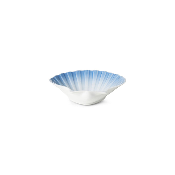 Royal Copenhagen Iris Muschel Schale, Blau, 10 cm