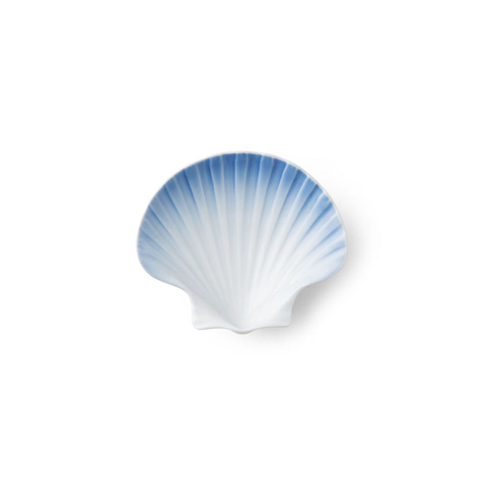 Royal Copenhagen Iris Muschel Schale, Blau, 10 cm