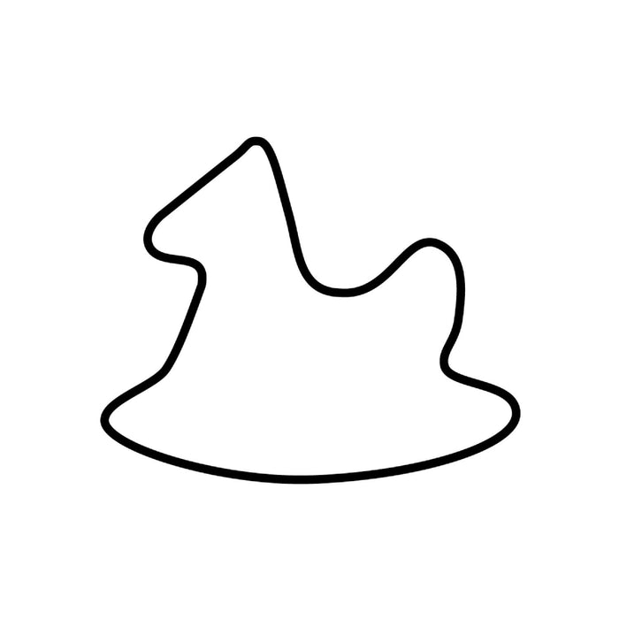 Kaiser Ausstechform Schaukelpferd 7 cm