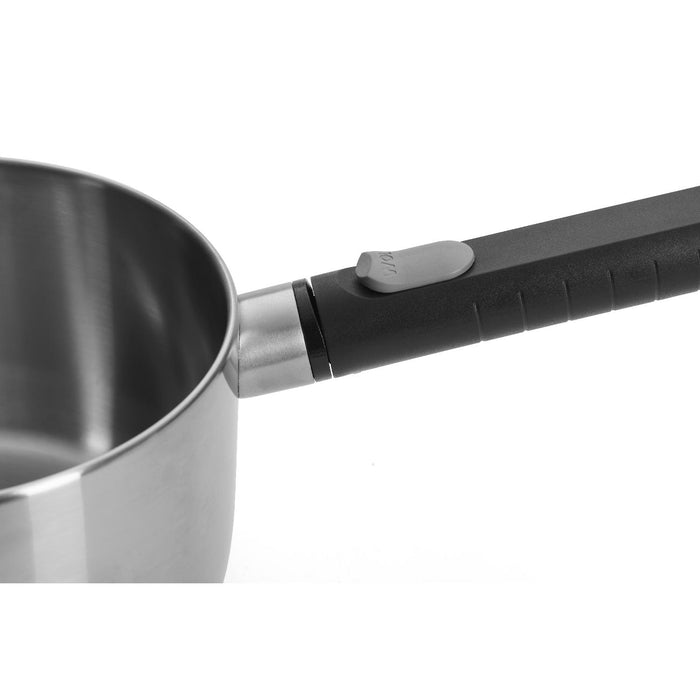 Woll, Logic Steel Stieltopf, Ø 18 cm, 10 cm hoch, 2,5 Liter, mit abnehmbarem Stiel, Induktion