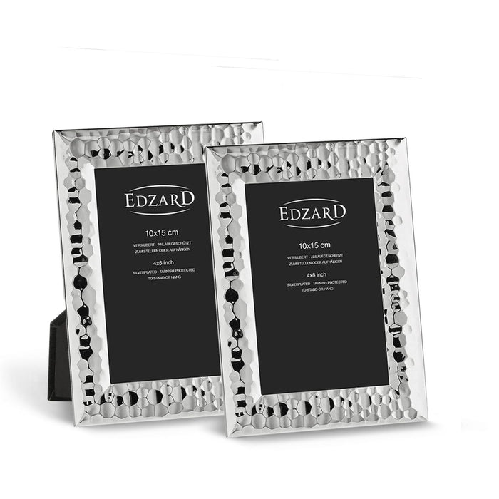 EDZARD Fotorahmen 2er Set Gubbio 10 x 15 cm