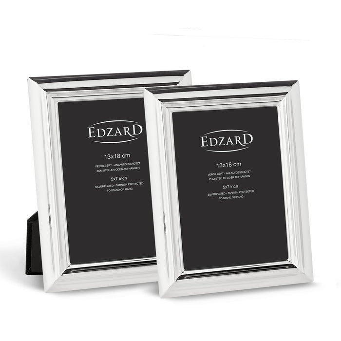 EDZARD Fotorahmen Florenz 13x18 cm 2er Set