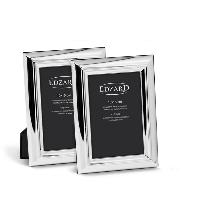 EDZARD Fotorahmen Florenz 10x15 cm 2er Set