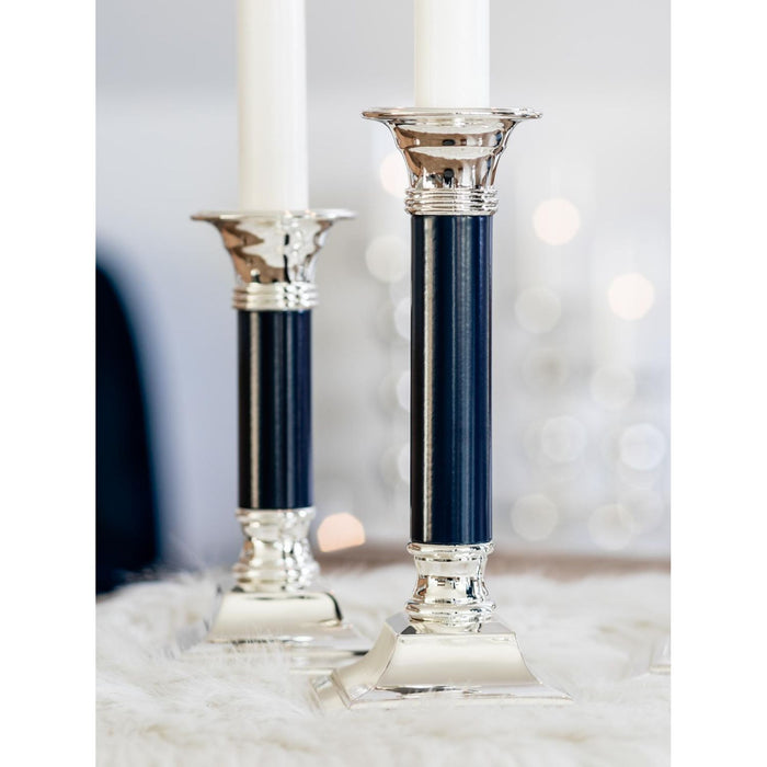 EDZARD Leuchter Lincoln schwarz H 15 cm